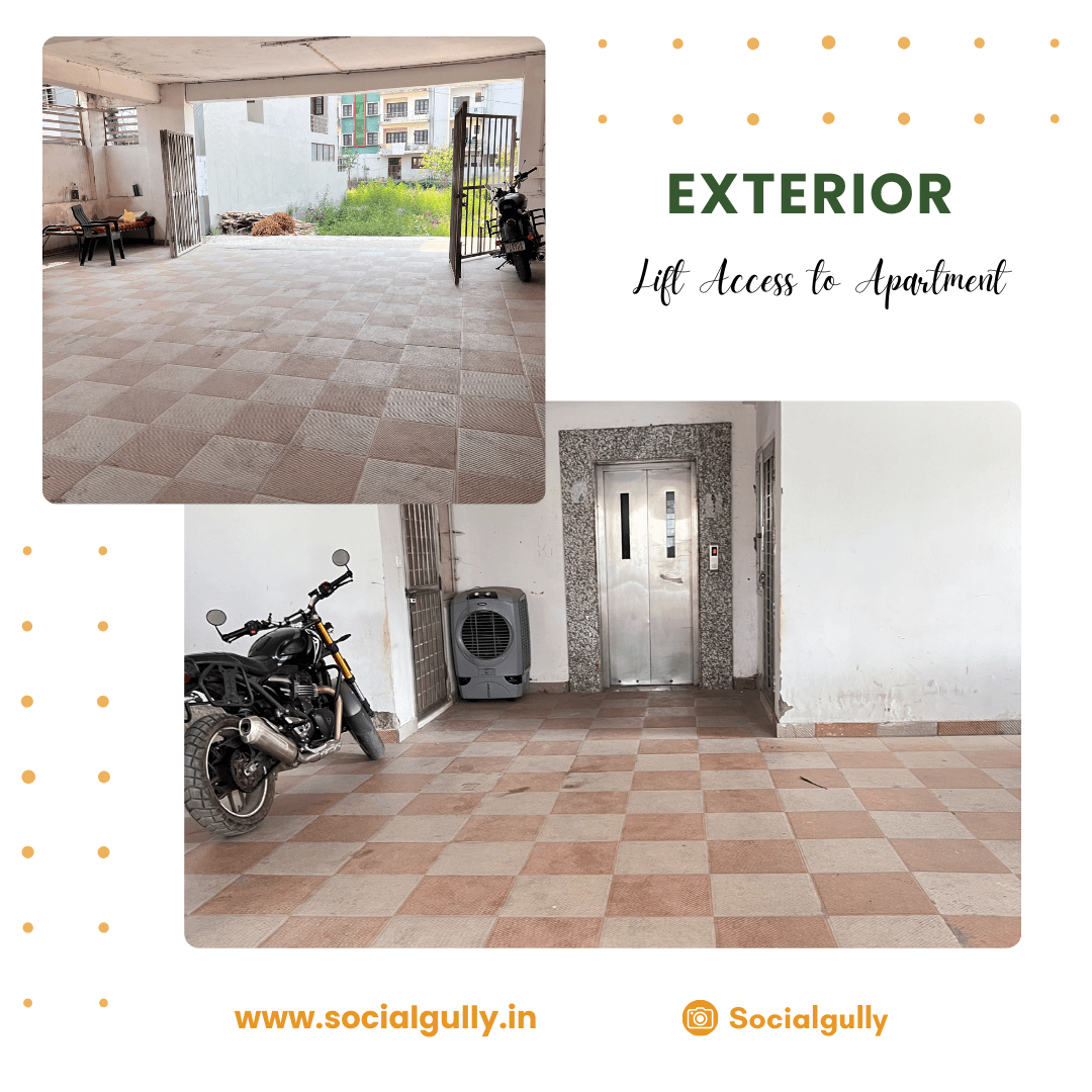 Lift access at SocialGully — senior-friendly stay near AIIMS Rishikesh